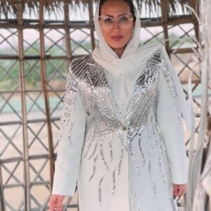کت تک جواهردوزی برند سارا ضیا مدل Lustra