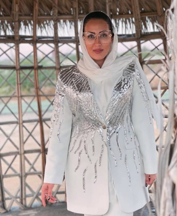 کت تک جواهردوزی برند سارا ضیا مدل Lustra