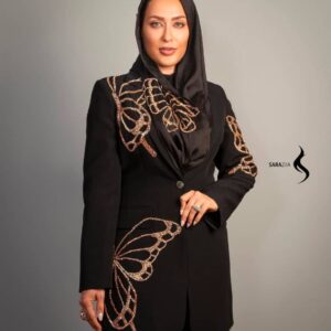 کت تک جواهردوزی برند سارا ضیا مدل Butterlux