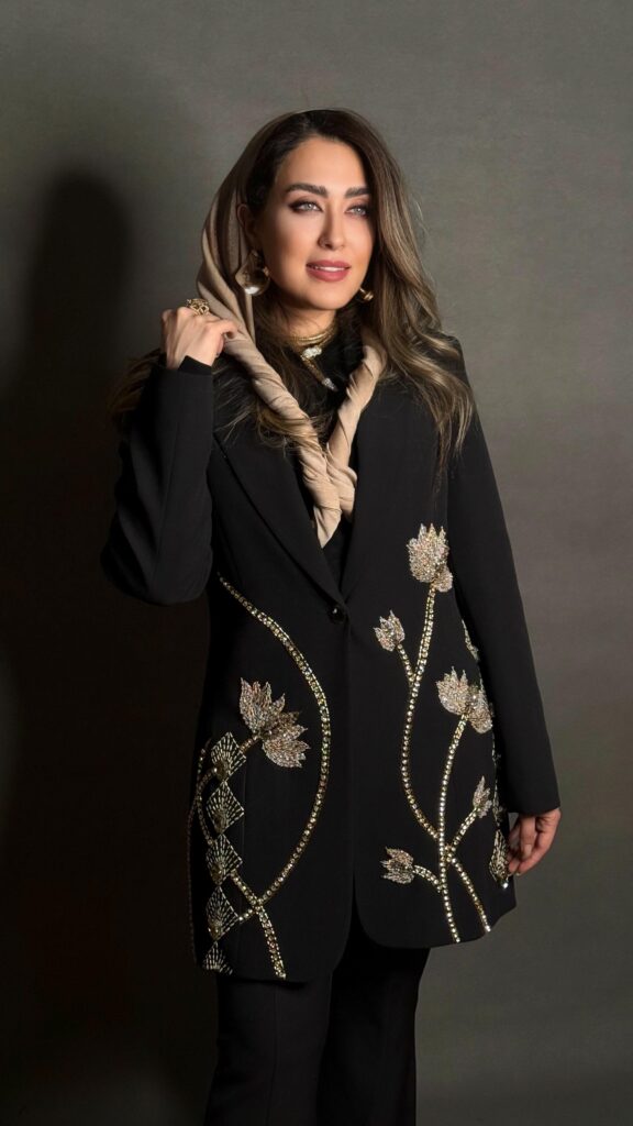 کت تک جواهردوزی برند سارا ضیا مدل Diva’s Armor