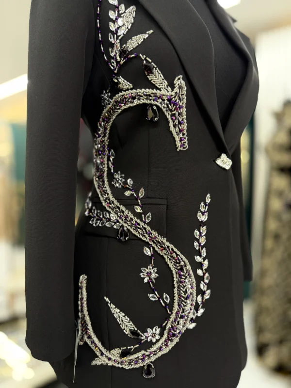 کت تک جواهردوزی برند سارا ضیا مدل The Signature