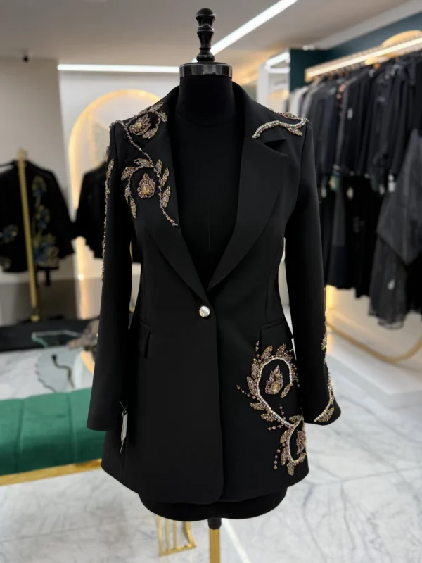 کت تک جواهردوزی برند سارا ضیا مدل Elarisse