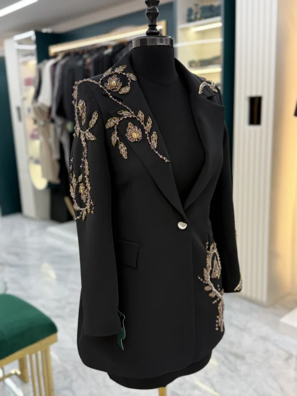 کت تک جواهردوزی برند سارا ضیا مدل Elarisse