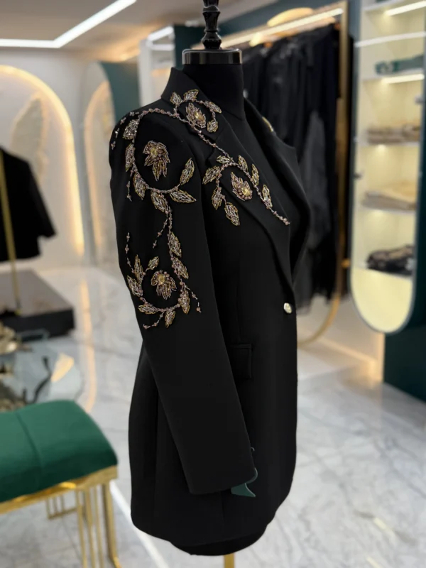 کت تک جواهردوزی برند سارا ضیا مدل Elarisse