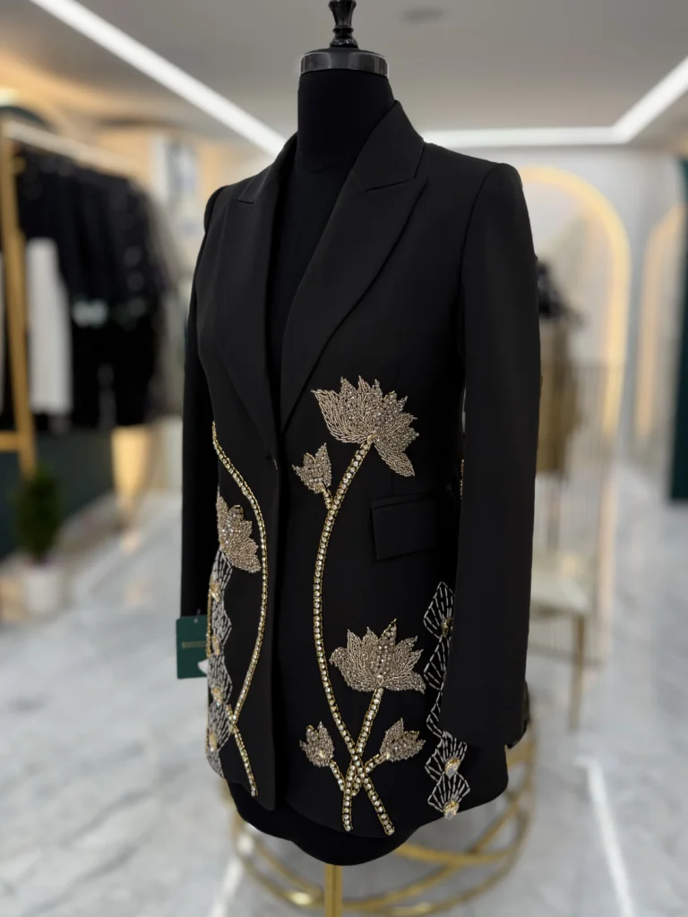 کت تک جواهردوزی برند سارا ضیا مدل Diva’s Armor