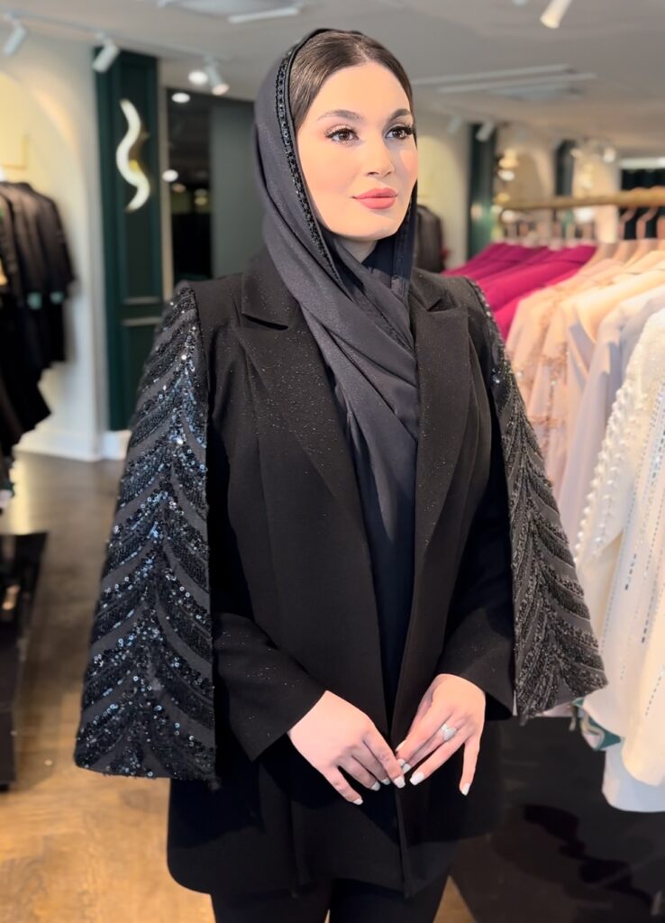 کت تک جواهردوزی برند سارا ضیا مدل Lunareth