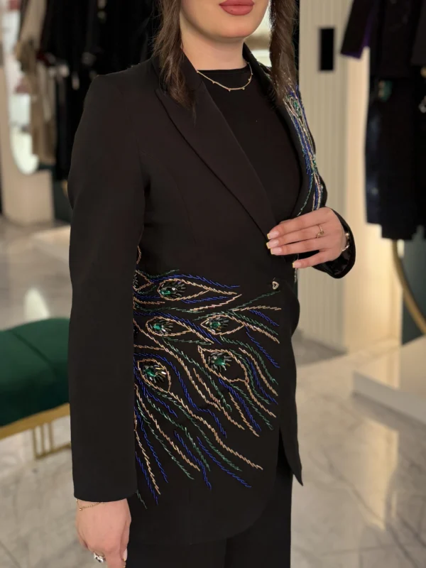 کت تک جواهردوزی برند سارا ضیا مدل Seraphine