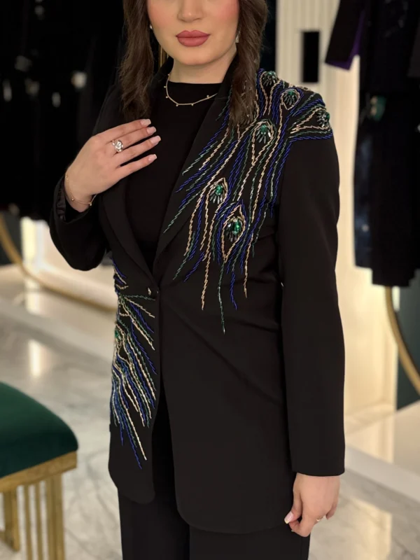 کت تک جواهردوزی برند سارا ضیا مدل Seraphine