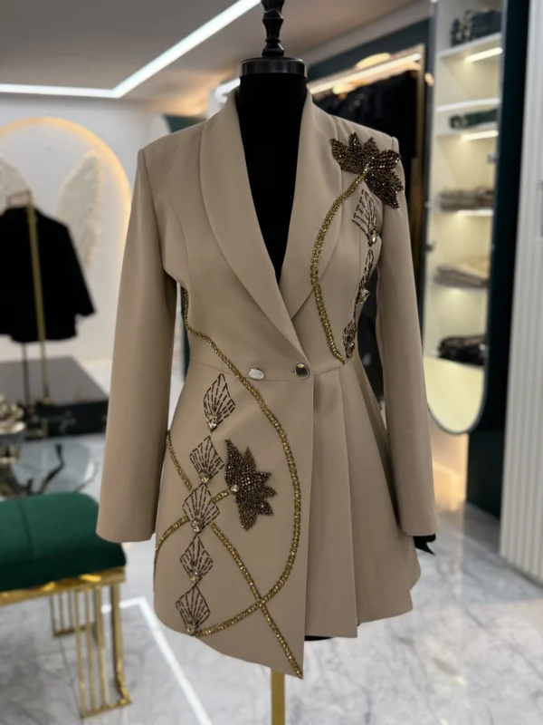 کت تک جواهردوزی برند سارا ضیا مدل Diva’s Armor