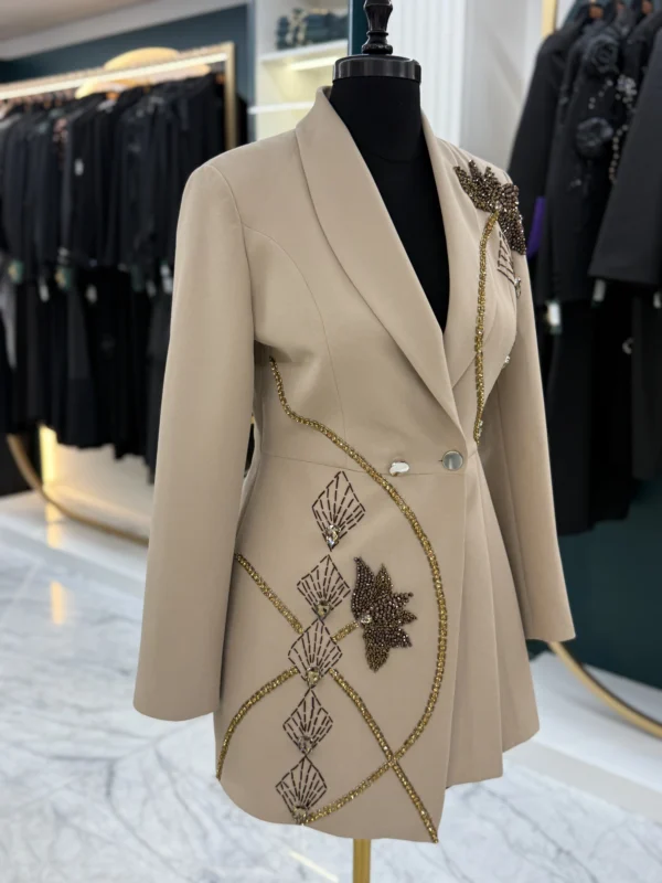 کت تک جواهردوزی برند سارا ضیا مدل Diva’s Armor