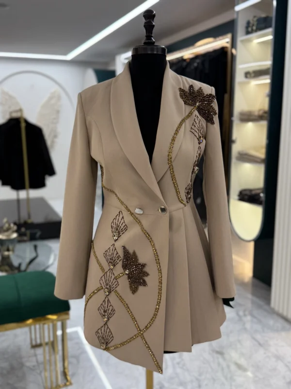 کت تک جواهردوزی برند سارا ضیا مدل Diva’s Armor